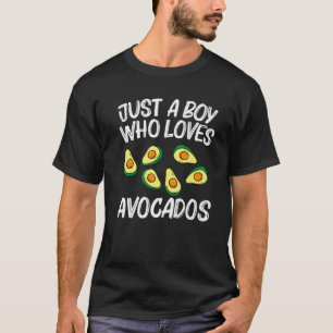 Funny Avocado For Boys Kids Pear Guac Avocados Mex T-Shirt