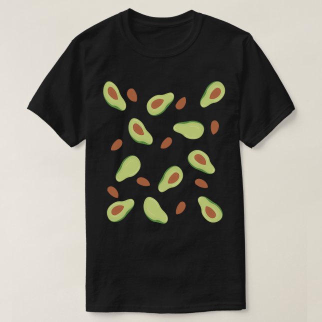 Funny avocado for lovers of avocado sportive team  T-Shirt (Design Front)