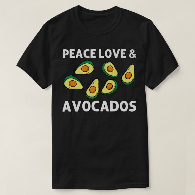 Funny Avocado For Men Women Pear Guac Avocados Mei T-Shirt (Design Front)