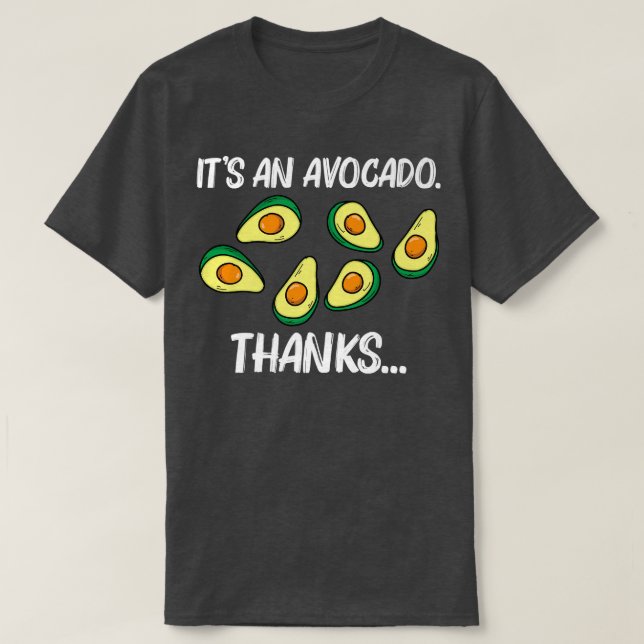 Funny Avocado For Men Women Pear Guac Avocados Mei T-Shirt (Design Front)