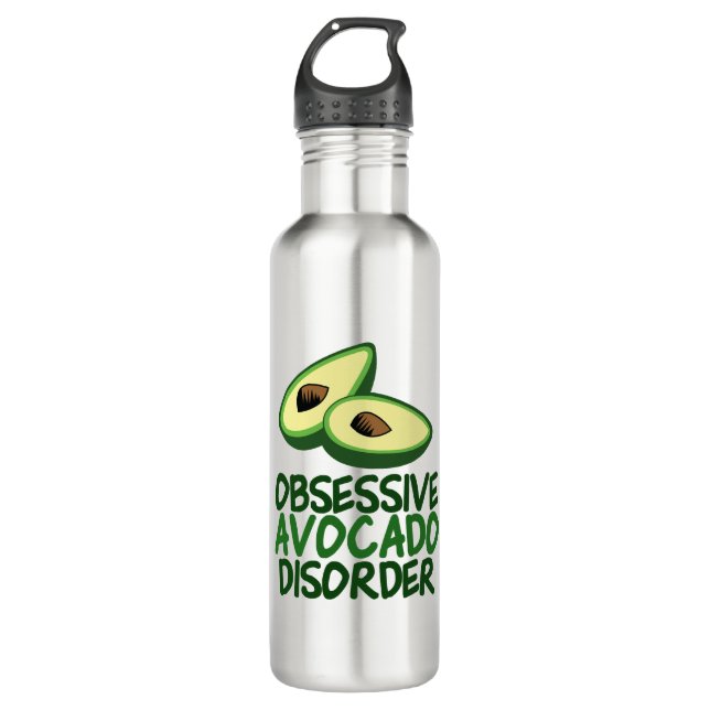 Funny Avocado Lover 710 Ml Water Bottle (Front)