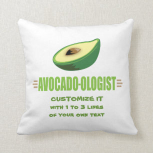 Funny Avocado Lover Cushion