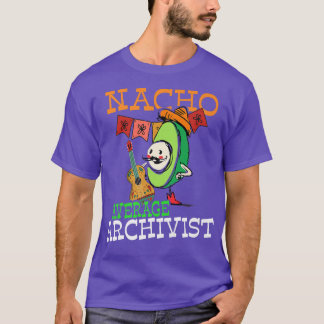 Funny Avocado Sombrero Fiesta Nacho Average Archiv T-Shirt