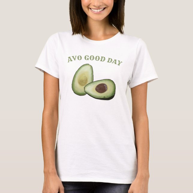 Funny Avocado  T-Shirt (Front)