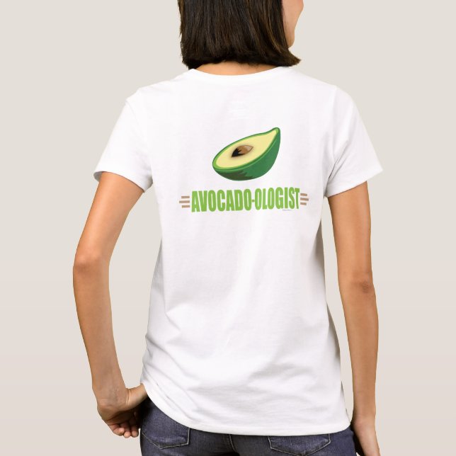 Funny Avocado T-Shirt (Back)