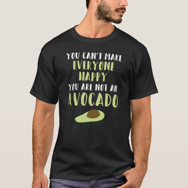 Funny Avocado T Shirt (Front)