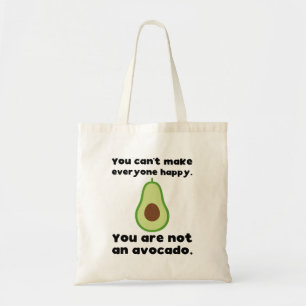 Funny Avocado Tote Bag