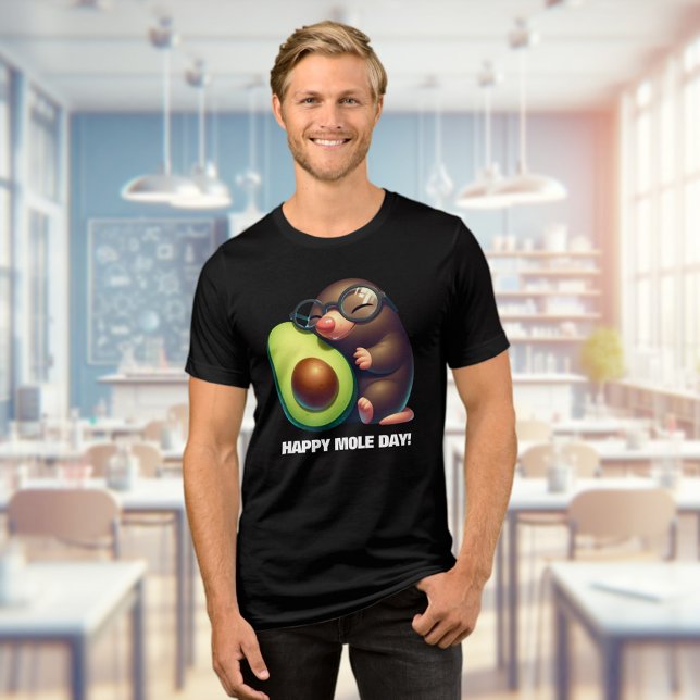 Funny Avogadro's Avocado Happy Mole Day Tri-Blend Shirt (Funny Avogadro's Avocado Happy Mole Day Tri-Blend Shirt Cover Photo)