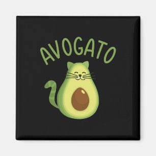 Funny Avogato Cat For Avocado Lover And Cinco De M Magnet