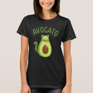 Funny avogato cat for avocado lover and Cinco de M T-Shirt