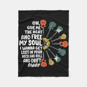 Funny Awesome Like My Daughter Fathers Day Fleece Blanket