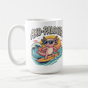 Funny Axo-Palooza 90s Alternative Concert Parody Coffee Mug
