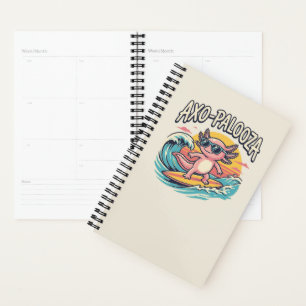 Funny Axo-Palooza 90s Alternative Concert Parody Planner