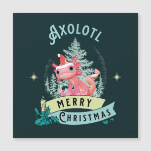 Funny Axolotl Merry Christmas