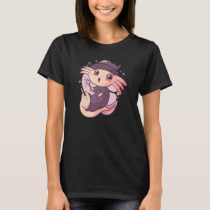 Funny Axolotl Mexican Walking Fish Cute Amphibian T-Shirt