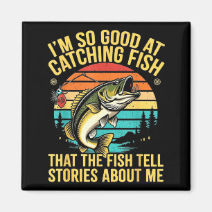 Funny B Fishing Quote Angler Snnerbait Lure Humor  Magnet