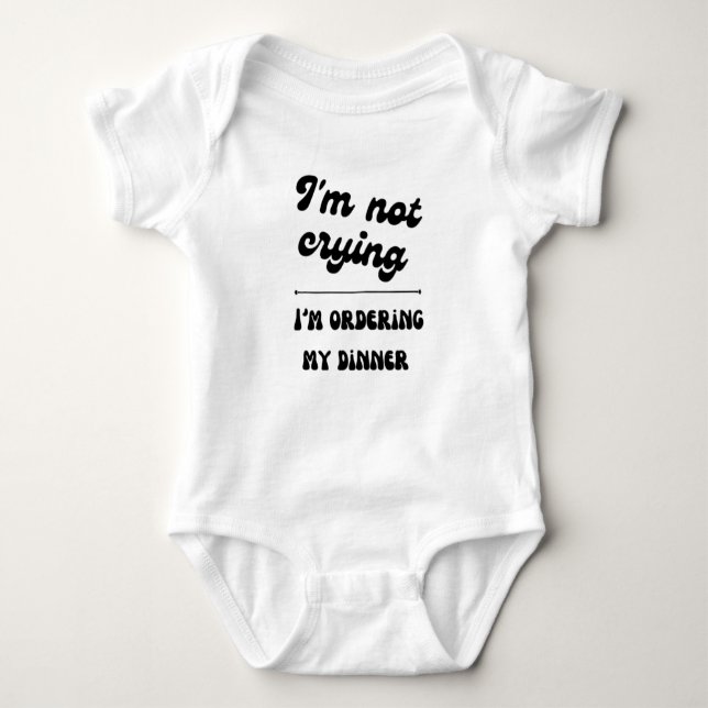 Funny baby bodysuit (Front)