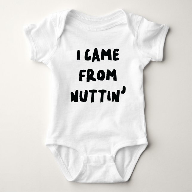 Funny  baby bodysuit (Front)