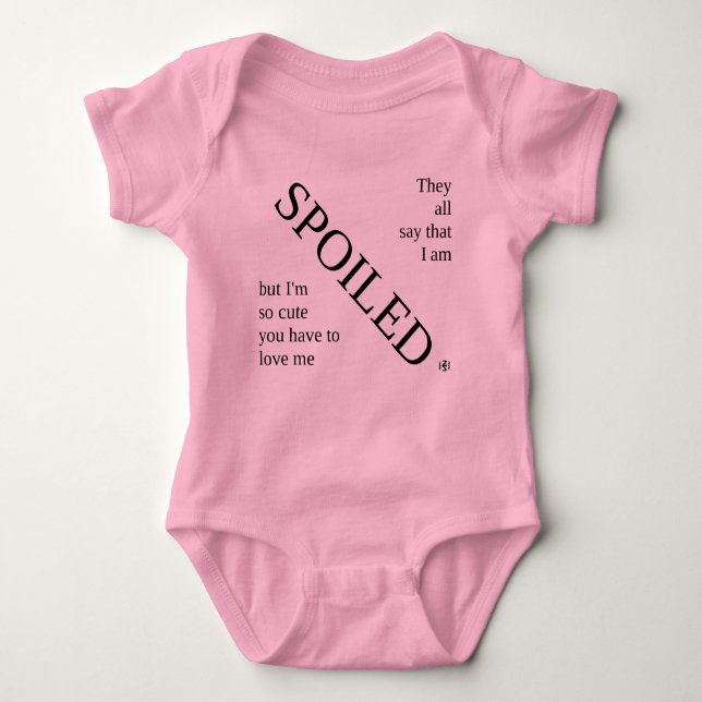 funny baby bodysuit (Front)