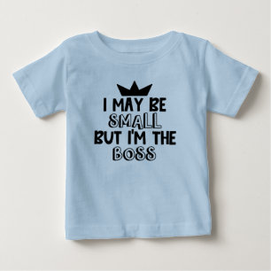Funny baby boss word art boy T-Shirt