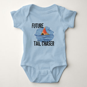 Funny Baby Fishing Baby Bodysuit