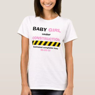 Funny Baby Girl Maternity Pregnancy Women T Shirt
