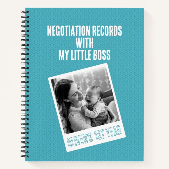 Funny Baby Journal with KIMONO pattern (Front)