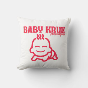 Funny Baby Kruk Philadelphia Premium  Cushion