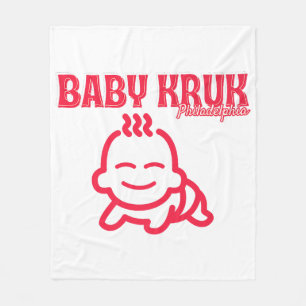 Funny Baby Kruk Philadelphia Premium  Fleece Blanket