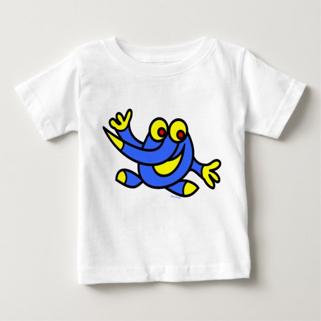 funny baby romper by jangocreation T-Shirt (Front)