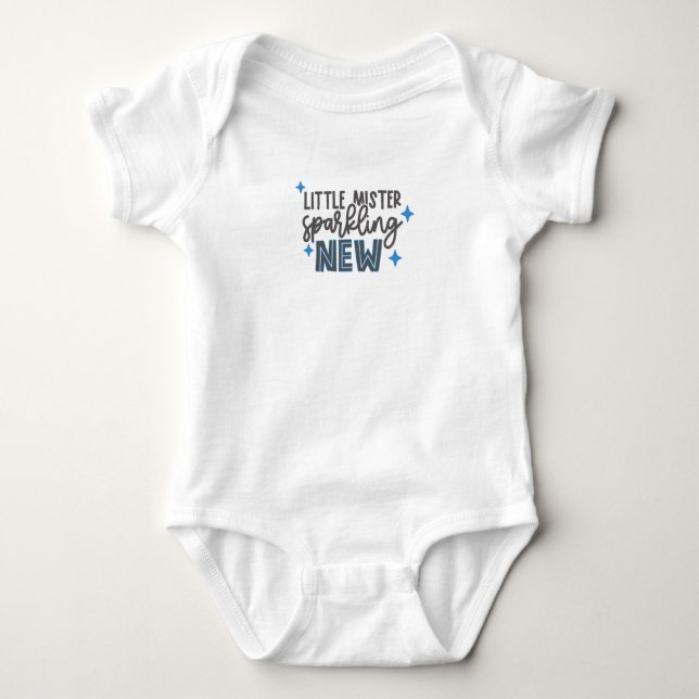 Funny Baby Saying Newborn, Funny Baby Quote Baby S Baby Bodysuit (Front)