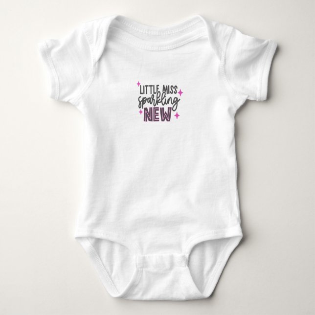 Funny Baby Saying Newborn, Funny Baby Quote Bodysuit (Front)