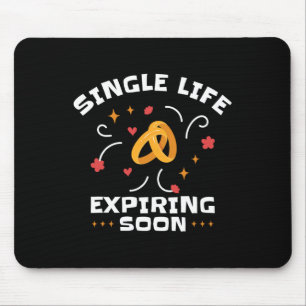 Funny Bachelor Bachelorette Party Single Life Jga  Mouse Pad