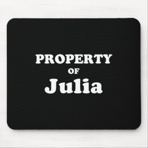 Funny Bachelor Gifts For Groom Property Of Julia Mouse Pad