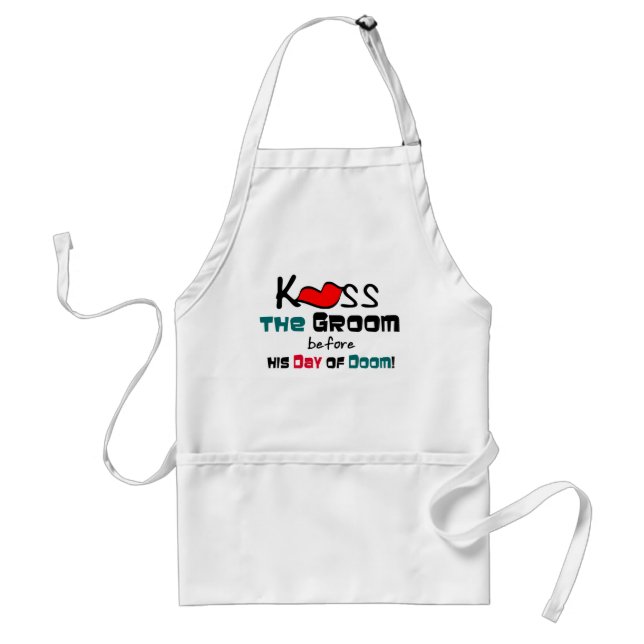Funny Bachelor Party Apron (Front)