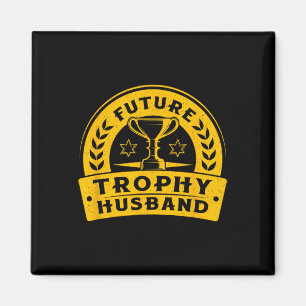 Funny Bachelor Party Future Husband Men's Groom Tr Magnet