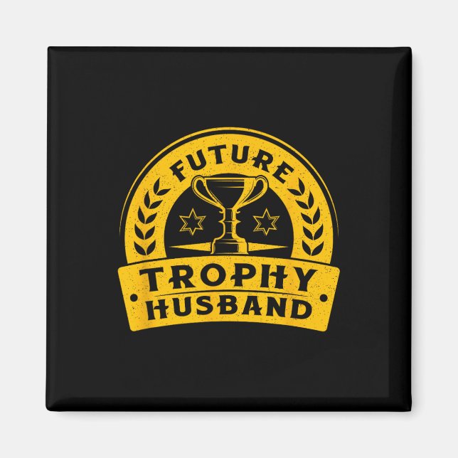 Funny Bachelor Party Future Husband Men's Groom Tr Magnet (Front)