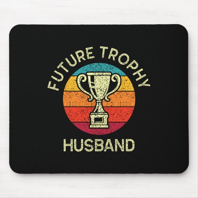 Funny Bachelor Party Future Husband Men's Groom Tr Mouse Pad (Front)
