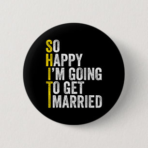 Funny Bachelor Party Groom Shirt1 6 Cm Round Badge