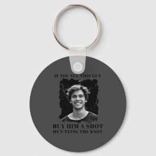 Funny Bachelor Party Mens Key Ring