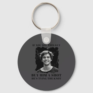 Funny Bachelor Party Mens  Key Ring