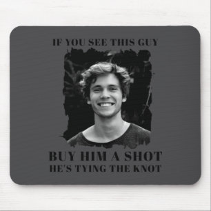 Funny Bachelor Party Mens  Mouse Pad