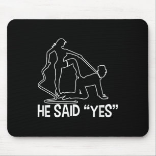 Funny Bachelor Party Saying Groom Bride Wedding Ce Mouse Pad