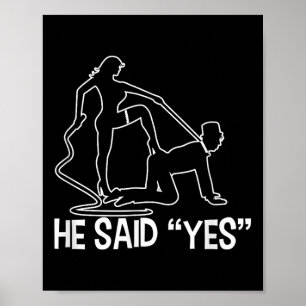 Funny Bachelor Party Saying Groom Bride Wedding Ce Poster