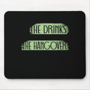Funny Bachelorette Drinking  Mouse Pad