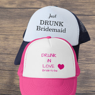 Funny bachelorette party bride trucker hat