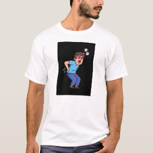 Funny Back Pain Relief Humour Graphic T-Shirt