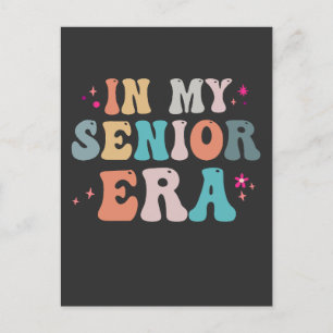 Funny Back to School In my Senior Era Teacher   Postcard