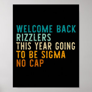 Funny Back To School Middle School Teacher Gen Alp Poster