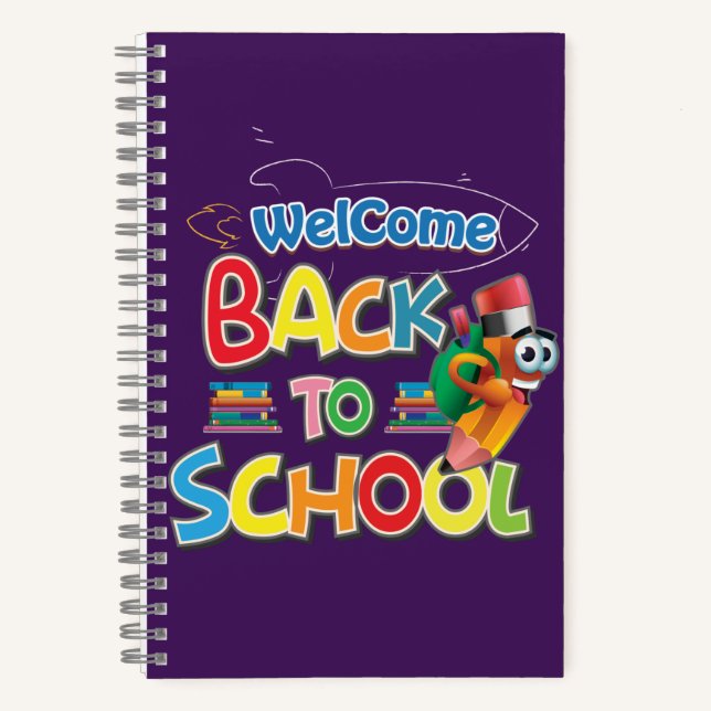 Funny  Back To School Notebook (Front)